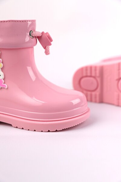 IGOR Size 22-28 Pink Color Girls' Bımbı Unicorn Rain Boots
