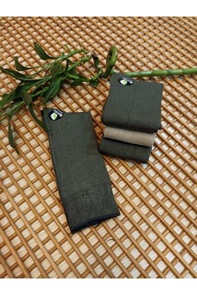 Rocks For Bamboo Burun Stitch-Free Stretch Fabric 3-Pack Transitional Men's Socks