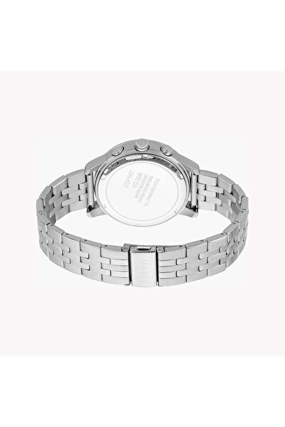 Esprit Men's Silver Stainless Steel Watch, Blue Dial | Es1g200m0025