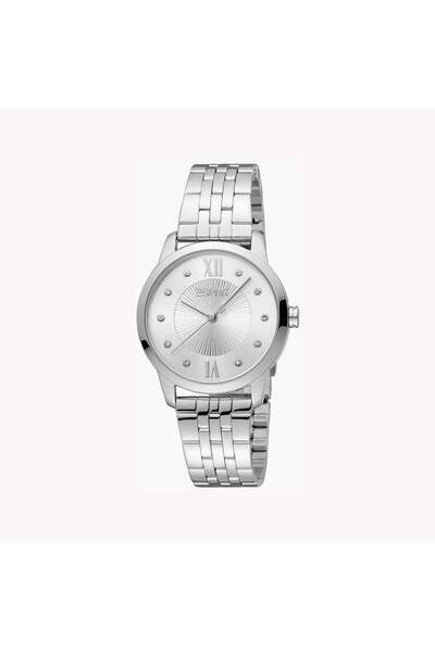 Esprit Women's Silver Stainless Steel Watch, Silver Dial | Es1l196m0015
