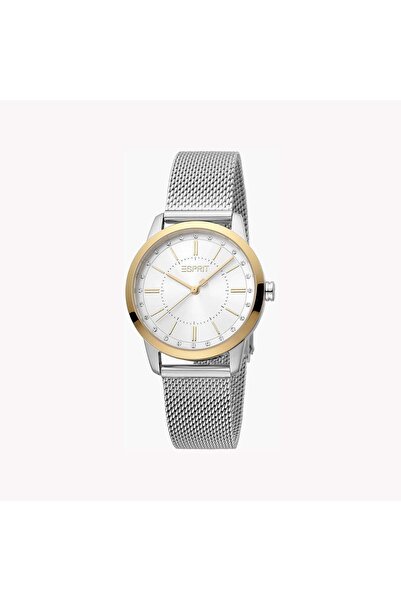 Esprit Women's Silver Stainless Steel Watch, Silver Dial | Es1l186m0075