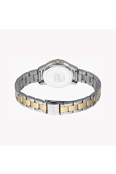 Esprit Women's Silver & Gold Stainless Steel Watch, Silver Dial | Es1l057m0035