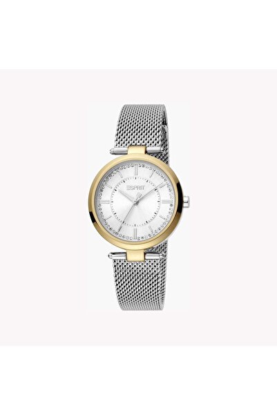 Esprit Women's Silver Stainless Steel Watch, Silver Dial | Es1l164m0035