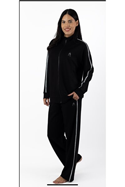 Polo Republica & CO Polo Republi̇ca& Co 7024 Pajama Set, Women's Home Wear Girls' Tracksuit Set