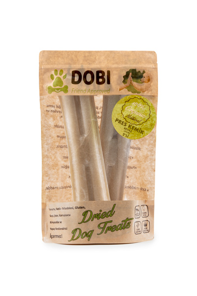 DOBİ %100 Doğal Beyaz Pres Kemik Köpek Ödül Maması 2’li | Katkısız, Uzun Süre...