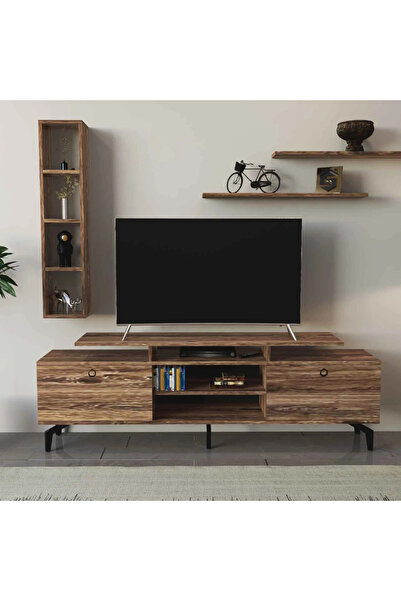 Stylish Home Brown TV Stand - TV04