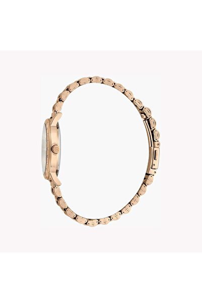 Esprit Women's Rose Gold Watch, Silver Dial | Es1l196m0075