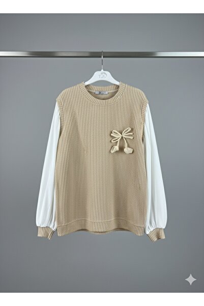 GüzelSeçim Gömlek Kollu Süveter