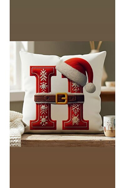 KIRLENTİM Husă pentru pernă cu centură roșie de Anul Nou