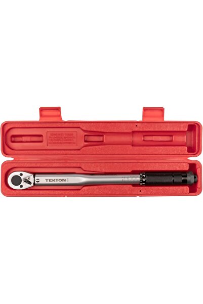 TEKTON 3/8 Inch Drive Click Torque Wrench (10-80 ft-lb) - Model 24330