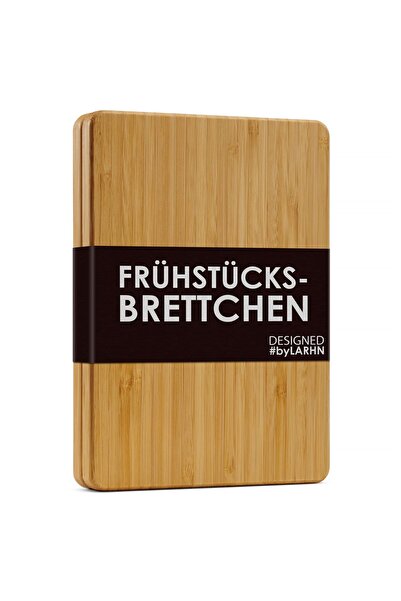 OEM Set of 2 LARN breakfast trays, Bamboo, 23 x 16.5 cm