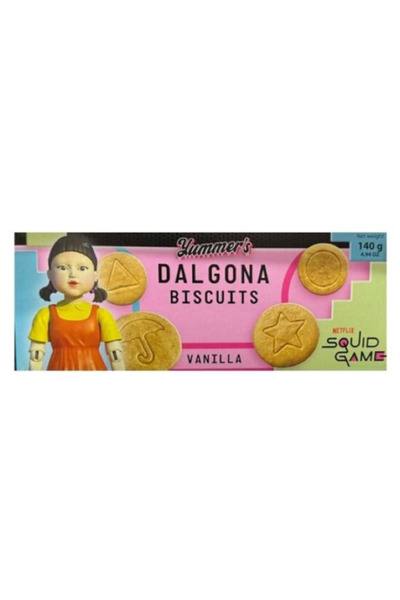 Squid Game Biscuiți Yummers Dalgona Vanilie 140g
