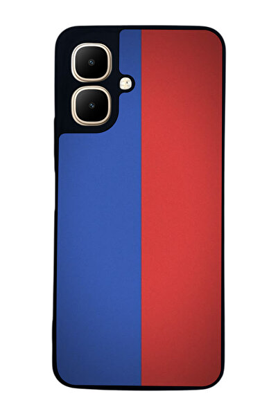 Aksel Kılıf متوافق مع Infinix Smart 10 مطبوع ، أسود غير لامع، سيليكون ناعم، و...