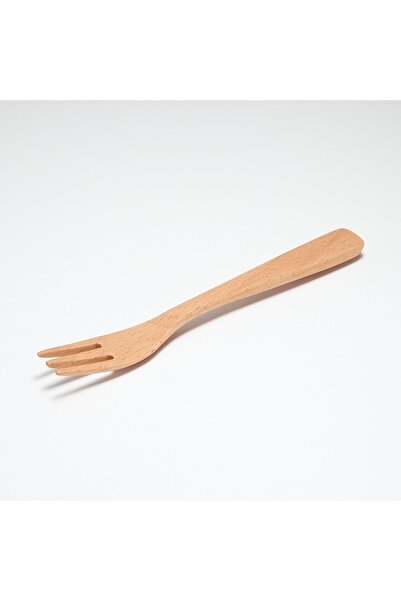 Muji Beech Wood Table Fork, L 18.5 cm