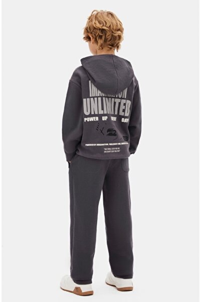 nk kids Limi̇ Boy's Ka Hooded Amuk Tracksuit Set