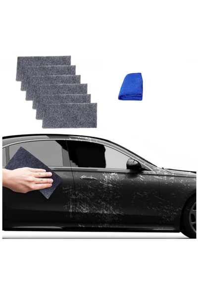 OEM Set de 6 lavete auto Jesshiny, antizgârieturi, absorbante, nano-țesătură ...