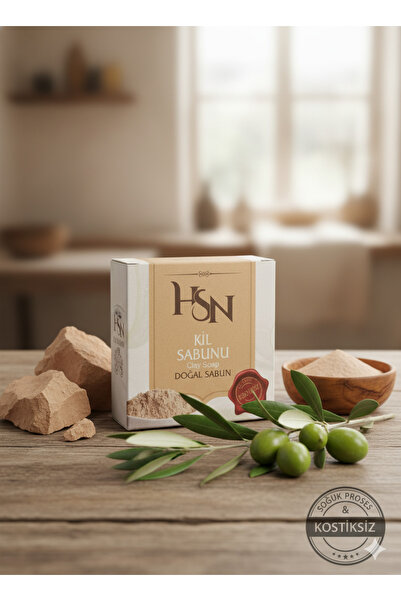 Hsn صابون طيني مصنوع بطريقة باردة بدون مواد كيميائية ضارة