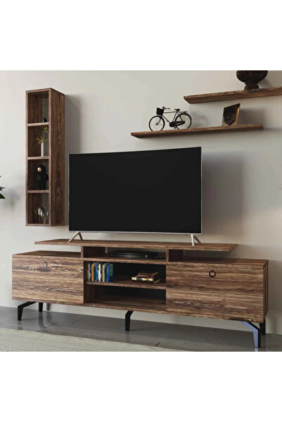Stylish Home Brown TV Stand - TV04