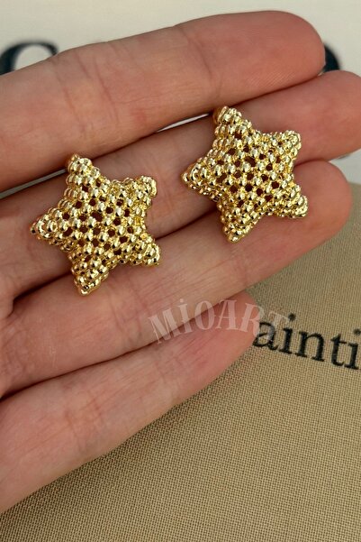 MioArt Chain Knit Earrings