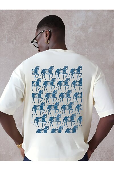 Jose Clothing Premium Oversize Cut Short Sleeve Printed T-Shirt