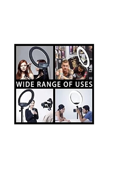 Generic RL-18 Professional 18-inch LED Ring Light for Photography and Live Streaming