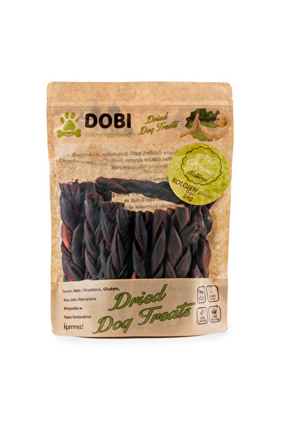 DOBİ %100 Doğal Kolajen Burgu Köpek Ödül Maması 1kg |Katkısız, Diş Sağlığını ...