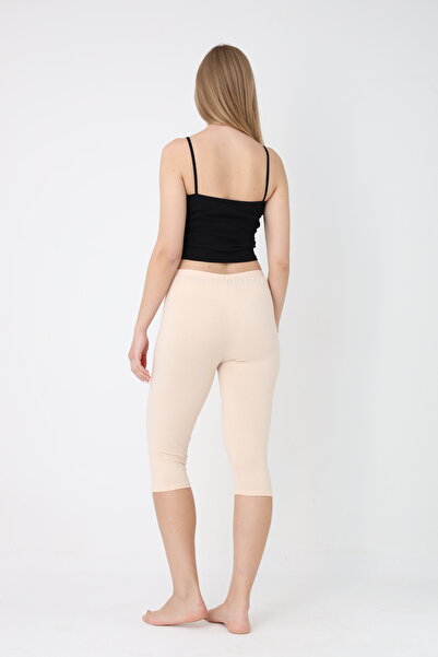 Altınay Cotton Women's Capri Leggings - 90% Cotton (Lilitime)