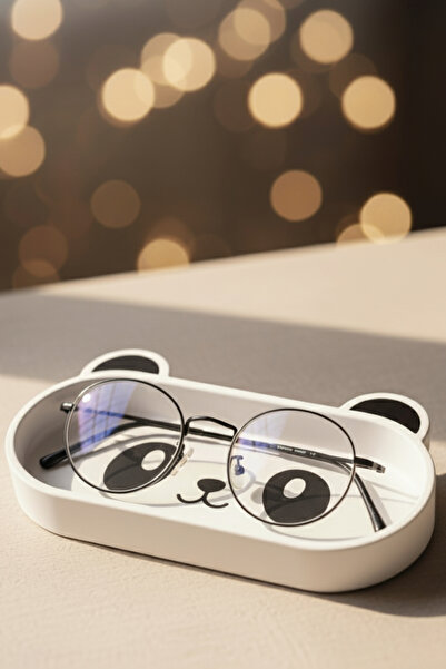 Cosmic Star Sevimli Panda Gözlük Ve Eşya Tutucu Çok Amaçlı Organizer | Dekora...