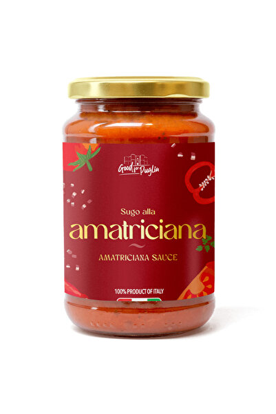Pugliano Good Puglia Sugo Amatriciana 340g