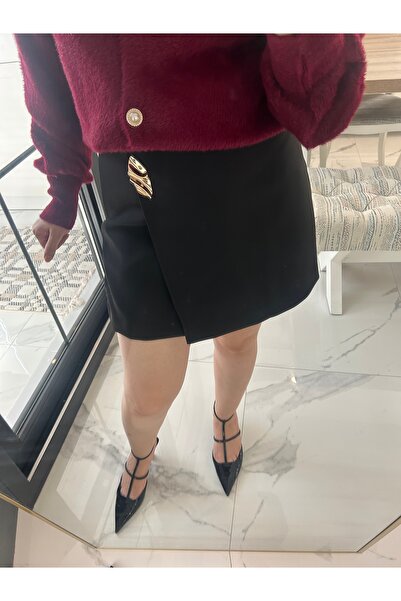 Siyah Şort Etek