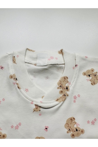 Vivolas 100% Cotton Children's Unisex Patterned Pajama Set 1-8 Years Old (Long Sleeve, 2-Piece Set)