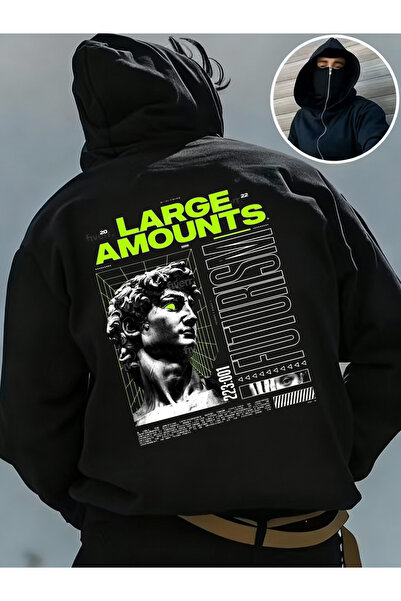 ship master Cardigan unisex Kar Masked Ninja Polar Swea tricou – țesătură groasă cu supradimensionat fire, cu fermoar O tricou Model