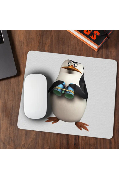 OEM Mousepad The Penguins of Madagascar Skipper Binoculars Leader