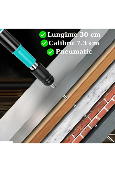 GARDEON Gardeon® Hand Tool Kit for Fixing Nails/Rivets to Walls, Accessories Included, Length 30cm