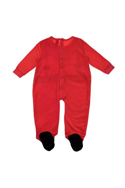 OEM Velvet Jumpsuit Santa Claus Costume for Children