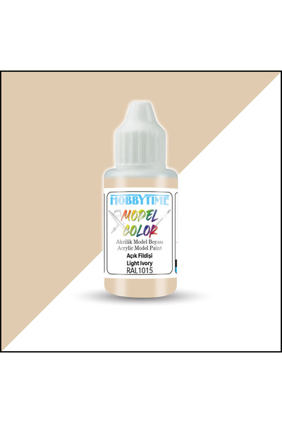 Genel Markalar Hobbytime 353 18 ml. RAL1015 Açık Fildişi (Light İvory), Akril...