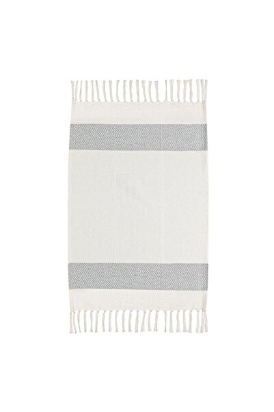 OEM Christmas Kitchen Towel Ecru Silver 60x40cm