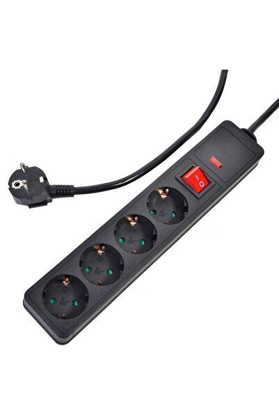 OEM Avec 4-Outlet Triple Socket with Child Safety 3500W - Surge Protection