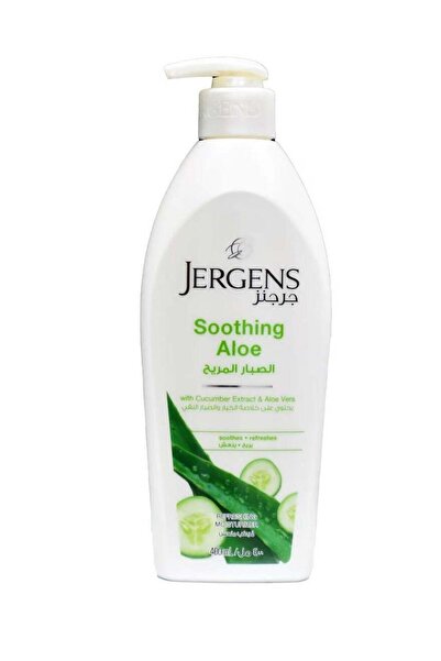 Jergens لوشن مرطب بخلاصة الصبار المهدئ 400 مل