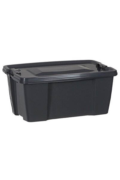 OEM Grey Plastic Storage Box with Lid 20L