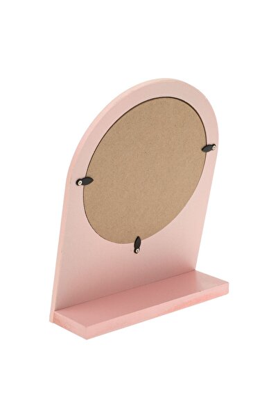 OEM Pink Wooden Tabletop Photo Frame Ballerina Tutu Skirt Strass Pompom 17x22cm