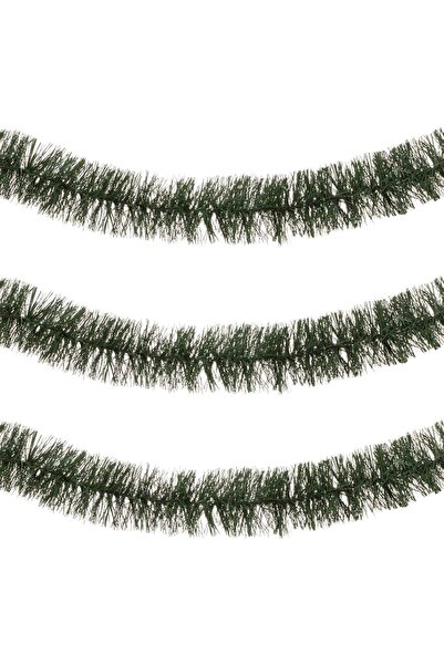 OEM Beteala de Craciun Verde Tinsel 3m x 6cm