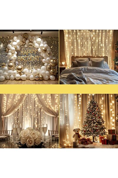 OEM 140 LED Bulbs Indoor & Outdoor Extendable Light System 1m - Warm White