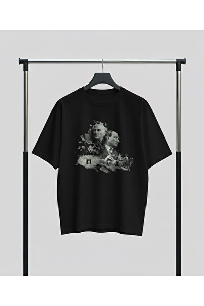 Infire clothing Unisex Oversized Atatürk Printed T-Shirt