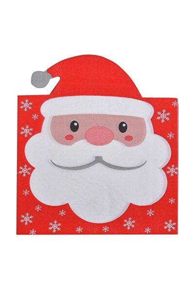 OEM Red Christmas Table Napkins Santa Claus 40x33cm - 30pcs