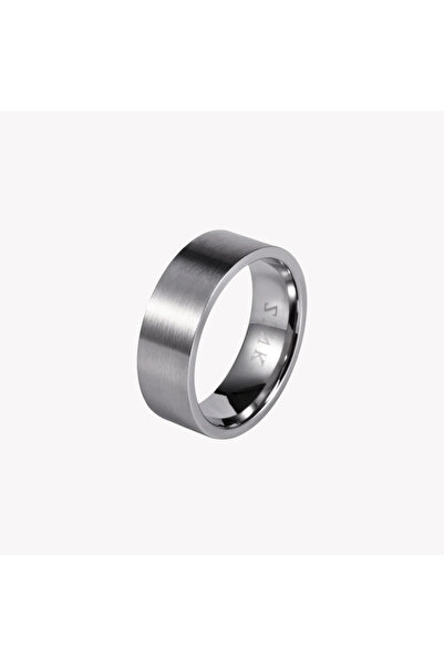 ZINK Men's Silver Stainless Steel Ring | Zjrg007sp