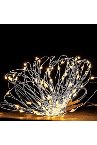 OEM Lighting System with 200 LED Bulbs Silver Cable 23m - Warm White