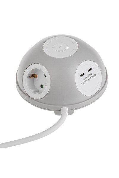 OEM Extension Cord with 3 Sockets & 2 USB Ports 3500W