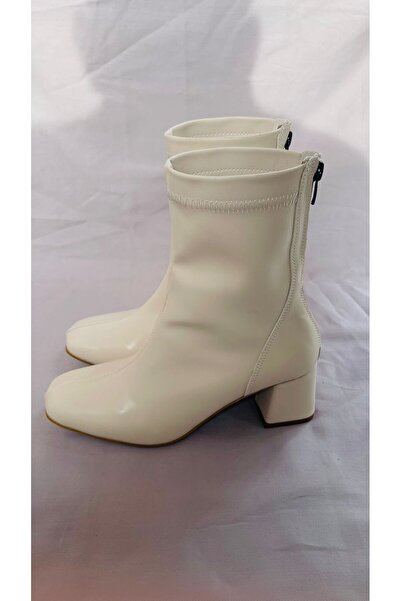 Zişan Shoes KYRA Streç Kumaş 6cm Topuklu Kadın Bot