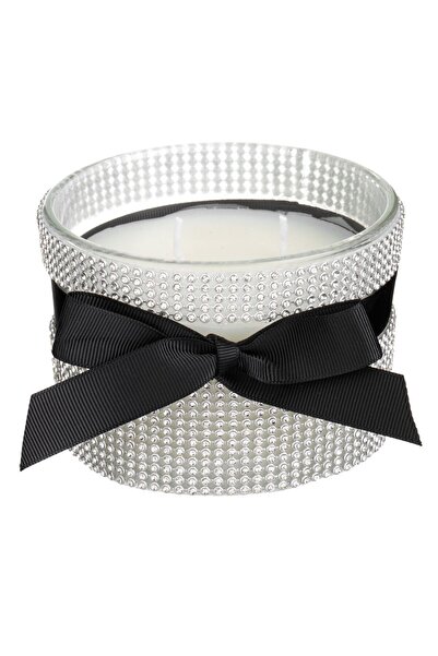 OEM Lumanare de Craciun cu Doua Fitiluri in Suport cu Strass Argintiu & Fundi...